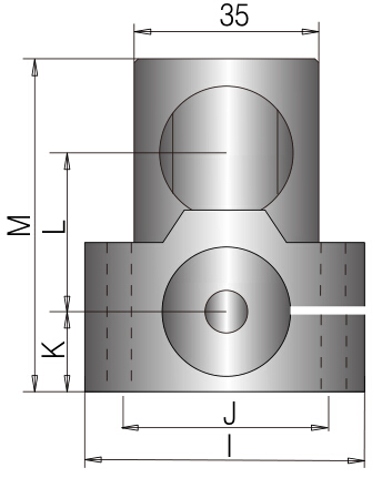 深孔稳速器尺寸结构图1